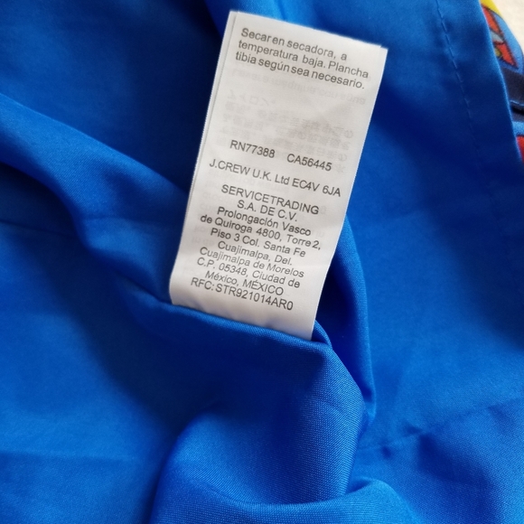 J. Crew Mercantile Front Wrap Print Dress Size Small - Picture 13 of 13